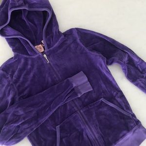 Juicy couture track zip up sweater